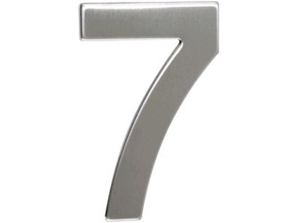 číslo domovní č.7 95mm nerez