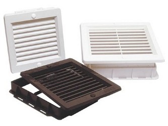 mřížka větrací se síťovinou PH 300x300mm BÍ