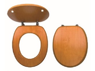sedátko WC dřev. OŘECH sv.