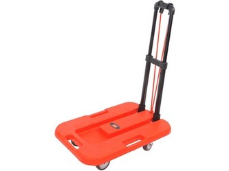 vozík plošinový skladací 560x1035x380mm PP+kov, nosnosť 100kg