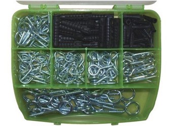 organizér - SADA očka se závitem do dřeva