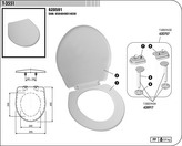 sedadlo WC T 3551 kratšie PH BÍ