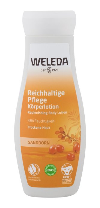 Weleda Sanddorn Tělové mléko Replenishing 200 ml pro ženy