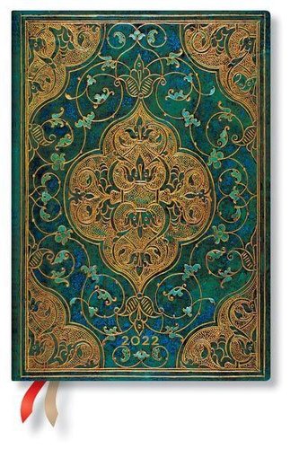 Chroniken in Türkis 12-Monatskalender 2022 Midi Horizontal