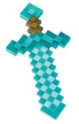 Minecraft replika zbraně 51 cm - Diamantový meč