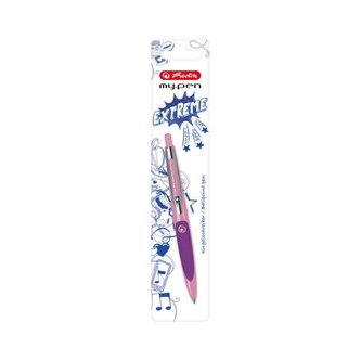 Herlitz - Kuličkové pero my.pen růžovo-fialové