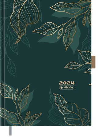 Herlitz - Diár A5 CZ&SK, týždenný modro-zlatý 2022