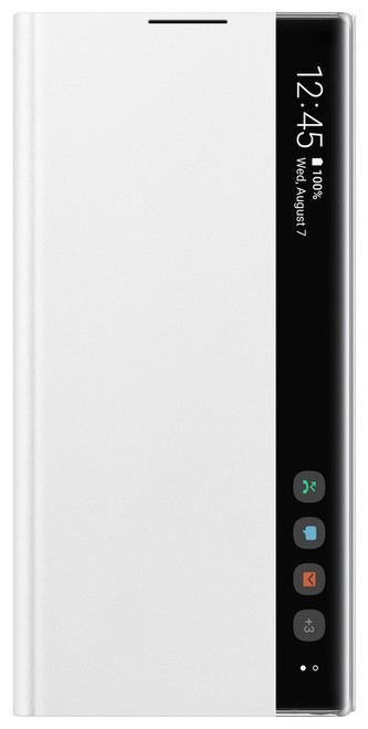 Samsung EF-ZN975CW Clear View Cover Note10+, White