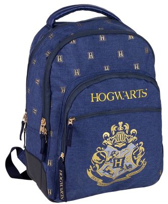 Batoh Harry Potter: Bradavice (objem 18,5 litrů|31 x 44 x 13,5 cm) modrý polyester Batoh Harry Potter: Bradavice (objem 18,5 litrů|31 x 44 x 13,5 cm) modrý polyester