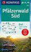 KOMPASS Wanderkarte Pfälzerwald Süd 1:25 000  LZ bis 2026
