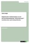 Begleitendes Selbststudium in der Hochschulausbildung \"Physiotherapie\". Lerntheorien und Lernmethoden