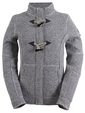 TRANUM - dámský sportovní kabátek(" wool- like" jacket) - bílý - 34
