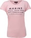 MARINE - dámské triko s kr.rukávem - Pink - S