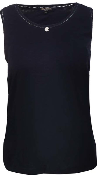 MARINE - dámské triko bez rukávů - Navy - XS