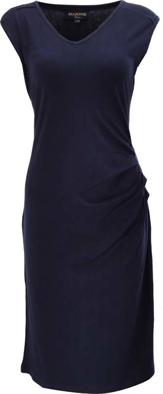 MARINE - dámské tunikové šaty - modré - 36