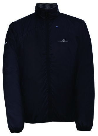 OLDEN - ECO pánská lehká zateplená bunda PRIMALOFT - black - 3XL