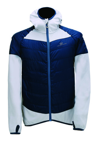 BLIXBO - ECO pánská hybridní bunda - navy - S