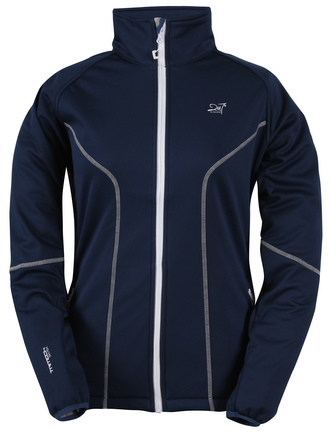 VIRBO - dámská softshelová bunda - modrá - 42