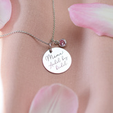 Náhrdelník - Máma je anděl (stříbro Ag 925)