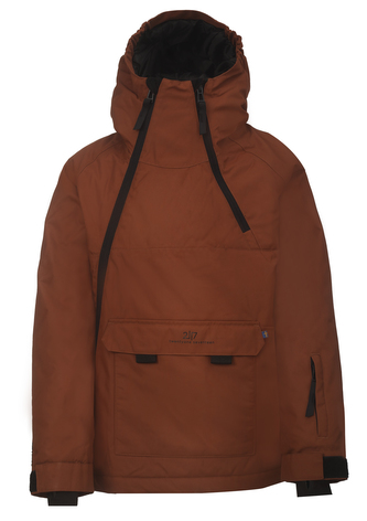 LILLHEM - ECO dětská 2L lyžařská bunda - rusty - 152