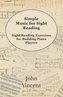 Simple Music for Sight Reading - Sight Reading Exercises for Budding Piano Players