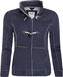 TRANUM - dámský sportovní kabátek(" wool- like" jacket) - modrý - 34