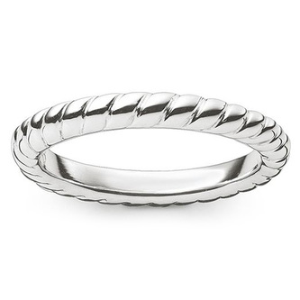 Prsten Thomas Sabo, TR1978-001-12-52, Sterling Silver, 925 Sterling silver