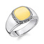 Prsten \"Tygří vzor\" Thomas Sabo, TR2292-966-39-54, Sterling Silver, 925 Sterling silver, 18k yellow gold plating, blackened
