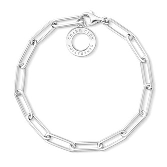 Náramek na přívěsky Thomas Sabo, X0259-001-21-L17, Charm Club, 925 Sterling silver