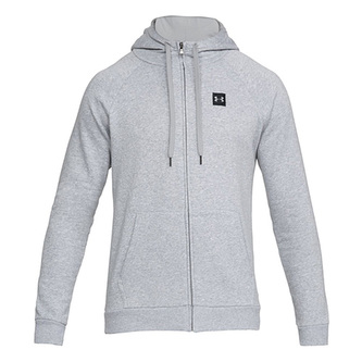 Mikina Under Armour Rival Fleece Fz Hoodie, 1320737-036  | Pánské Mikiny s Kapucí | L