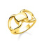 Prsten \"Dědictví\" Thomas Sabo, TR2238-413-39-54, Sterling Silver, 925 Sterling silver, 18k yellow gold plating