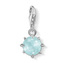 Přívěsek \"Rodný kámen Březen\" Thomas Sabo, 1791-694-31, Charm Club, 925 Sterling silver, zirconia white, milky aquamarine