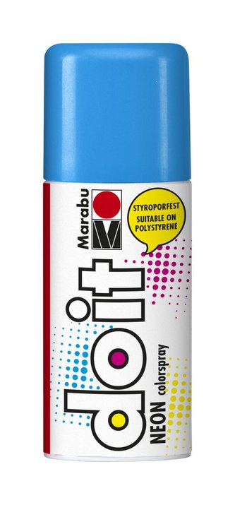 Marabu do it Akrylová barva ve spreji neon matná - modrá 150 ml