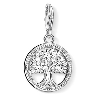 Přívěsek \"Strom života\" Thomas Sabo, 1303-051-14, Charm Club, 925 Sterling silver, zirconia white