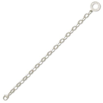 Náramek na přívěsky Thomas Sabo, X0032-001-12-M, Charm Club, 925 Sterling silver