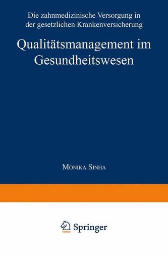 Qualitätsmanagement im Gesundheitswesen