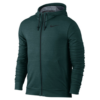 Pánská mikina Nike, DRY HOODIE FZ DF TRAIN FL | OUTDOOR GREEN/PURE/BLACK/BLACK | 742210-332|XL