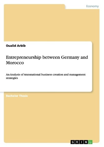 Entrepreneurship between Germany and Morocco