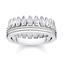 Prsten \"Listy koruna\" Thomas Sabo, TR2282-051-14-54, Sterling Silver, 925 Sterling silver, zirconia white