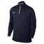 M NK DRY DRIL TOP ACDMY, 10 | FOOTBALL/SOCCER | MENS | LONG SLEEVE TOP | OBSIDIAN/WHITE/WHITE | XL