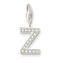 Přívěsek \"Písmeno Z\" Thomas Sabo, 0248-051-14, Charm Club, 925 Sterling silver, zirconia white