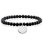 Náramek \"Obsidián\" Thomas Sabo, LBA0114-023-11-L16,5, Love Bridge, 925 Sterling silver, obsidian