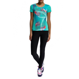 Ess Gym Graphic Tee, pool green | S