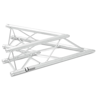 Rohový díl Alutruss, 45°/stříbrný