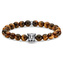Náramek \"Tygr\" Thomas Sabo, A1939-950-2-L16, Sterling Silver, 925 Sterling silver, blackened, tiger‘s eye, zirconia black