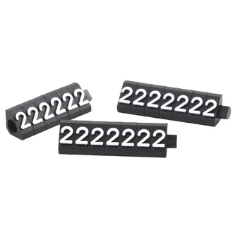 POS | RET0006_02, Plastové znaky cenovek, po 20ks, 2