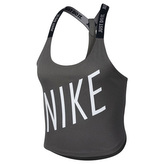 W NK DRY TANK ELASTIKA GRX H17, 10 | WOMEN TRAINING | WOMENS | TANK TOP/SINGLET | BLACK/BLACK/WHITE | XL