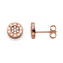 Náušnice \"Klasické\" Thomas Sabo, H1820-416-14, Sterling Silver, 925 Sterling silver, 18k rose gold plating, zirconia white