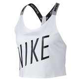 W NK DRY TANK ELASTIKA GRX H17, 10 | WOMEN TRAINING | WOMENS | TANK TOP/SINGLET | WHITE/PURE PLATINUM/BLACK | L