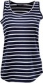 MARINE - dámský tank top, navy comb. - 42